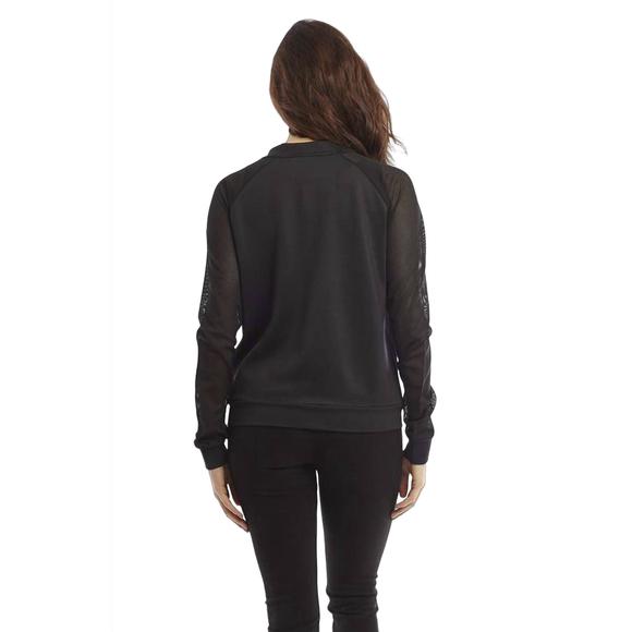 NEW FRENCH KYSS fiona bomber jacket in black - Picture 2 of 2